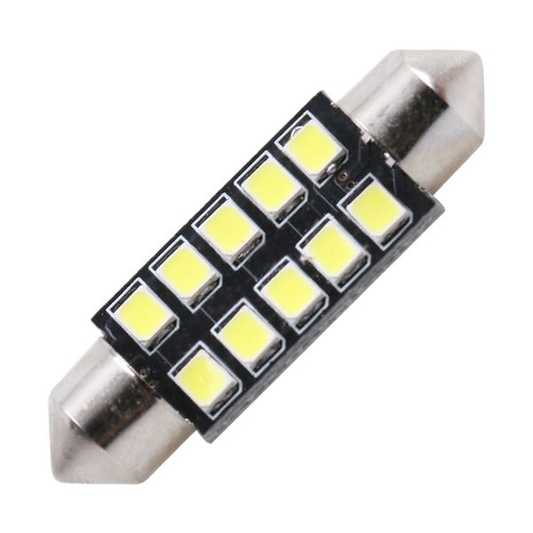 100pcs festoon 31mm 36mm 39mm 42mm car led bulb c5w canbus no error car dome light auto interior lamp dc12v white ice blue ing